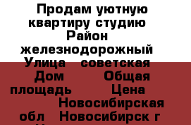 Продам уютную квартиру-студию › Район ­ железнодорожный › Улица ­ советская › Дом ­ 49 › Общая площадь ­ 55 › Цена ­ 5 000 000 - Новосибирская обл., Новосибирск г. Недвижимость » Квартиры продажа   . Новосибирская обл.,Новосибирск г.